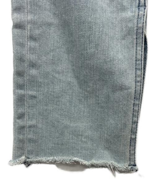 YANUK（ヤヌーク）YANUK (ヤヌーク) High Waist ANNETTE ブルー サイズ:23の古着・服飾アイテム