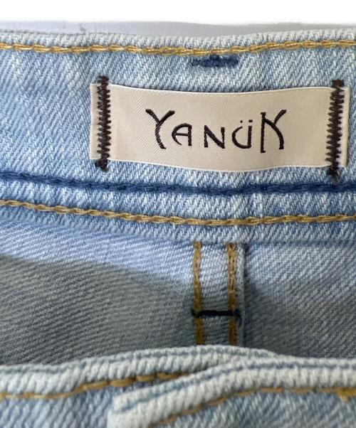 YANUK（ヤヌーク）YANUK (ヤヌーク) High Waist ANNETTE ブルー サイズ:23の古着・服飾アイテム