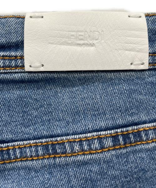 FENDI（フェンディ）FENDI (フェンディ) モンスターデニムパンツ ブルー サイズ:38の古着・服飾アイテム