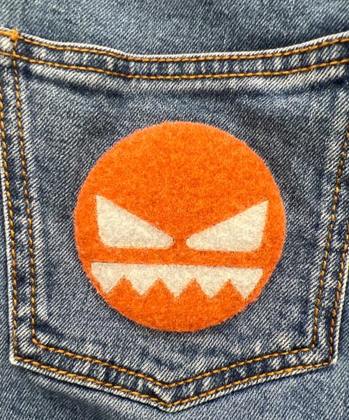 FENDI（フェンディ）FENDI (フェンディ) モンスターデニムパンツ ブルー サイズ:38の古着・服飾アイテム