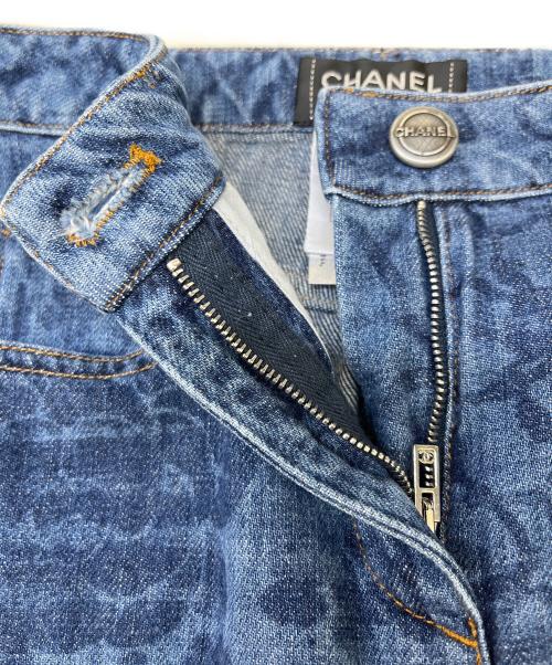 CHANEL（シャネル）CHANEL (シャネル) デニムパンツ ブルー サイズ:34の古着・服飾アイテム