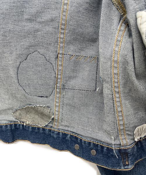 RLL（ローレンラルフローレン）RLL (ローレンラルフローレン) デニムジャケット ブルー サイズ:S/Pの古着・服飾アイテム