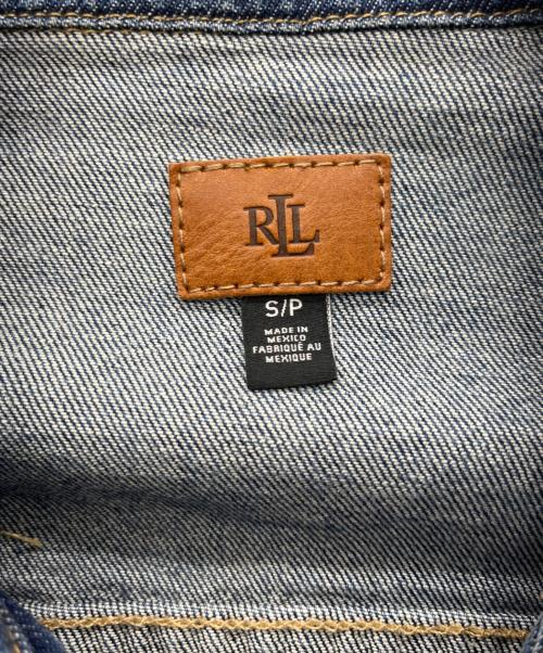RLL（ローレンラルフローレン）RLL (ローレンラルフローレン) デニムジャケット ブルー サイズ:S/Pの古着・服飾アイテム
