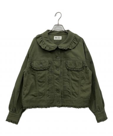 中古・古着通販】PINK HOUSE (ピンクハウス) フリル襟トラッカー