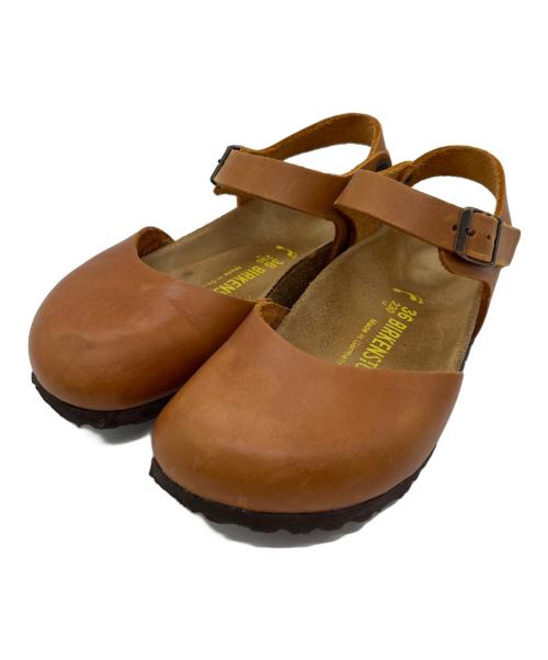 BIRKENSTOCK（ビルケンシュトック）BIRKENSTOCK (ビルケンシュトック) コルクサンダル ブラウン サイズ:23の古着・服飾アイテム