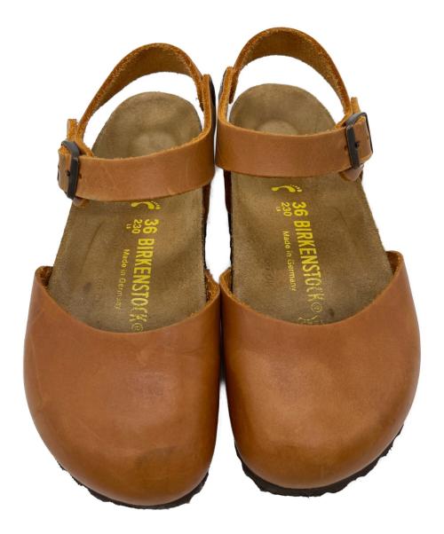 BIRKENSTOCK（ビルケンシュトック）BIRKENSTOCK (ビルケンシュトック) コルクサンダル ブラウン サイズ:23の古着・服飾アイテム