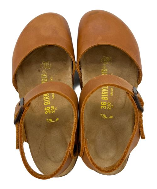 BIRKENSTOCK（ビルケンシュトック）BIRKENSTOCK (ビルケンシュトック) コルクサンダル ブラウン サイズ:23の古着・服飾アイテム