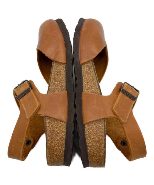 BIRKENSTOCK（ビルケンシュトック）BIRKENSTOCK (ビルケンシュトック) コルクサンダル ブラウン サイズ:23の古着・服飾アイテム