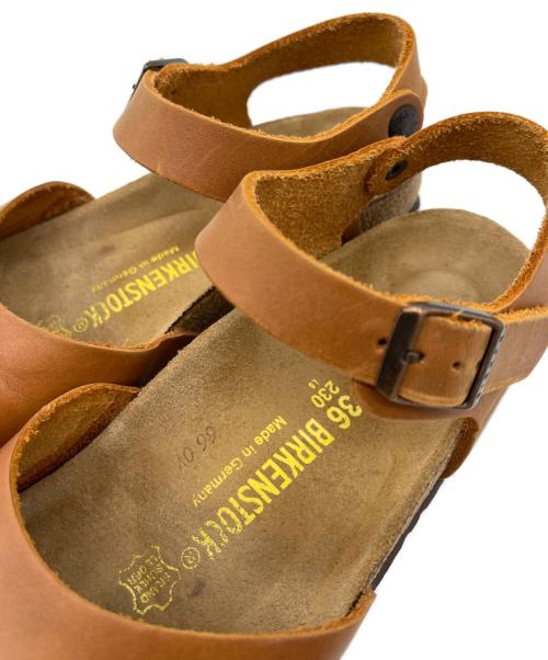 BIRKENSTOCK（ビルケンシュトック）BIRKENSTOCK (ビルケンシュトック) コルクサンダル ブラウン サイズ:23の古着・服飾アイテム