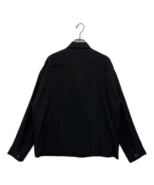 MONKEY TIME（モンキータイム）MONKEY TIME (モンキータイム) PE TRO CROPPED FATIGUE クロップドシャツ ブラック サイズ:1の古着・服飾アイテム