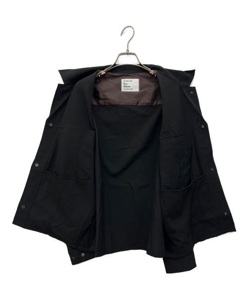 MONKEY TIME（モンキータイム）MONKEY TIME (モンキータイム) PE TRO CROPPED FATIGUE クロップドシャツ ブラック サイズ:1の古着・服飾アイテム