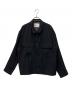 MONKEY TIME（モンキータイム）の古着「PE TRO CROPPED FATIGUE クロップドシャツ」｜ブラック