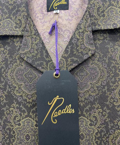 Needles（ニードルズ）Needles (ニードルズ) Cabana Shirt  ブラウン サイズ:Mの古着・服飾アイテム