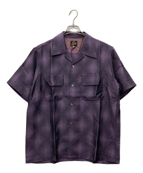 Needles（ニードルズ）Needles (ニードルズ) オープンカラーシャツ パープル サイズ:Mの古着・服飾アイテム