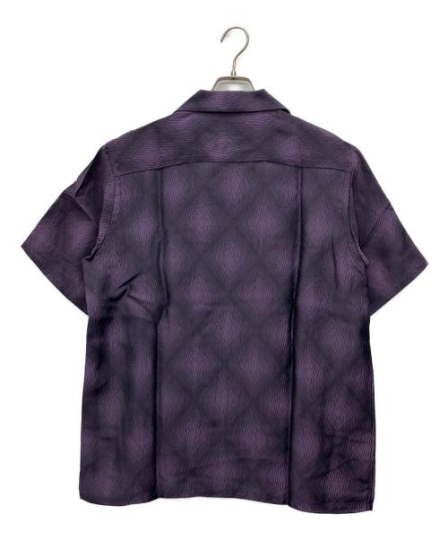 Needles（ニードルズ）Needles (ニードルズ) オープンカラーシャツ パープル サイズ:Mの古着・服飾アイテム
