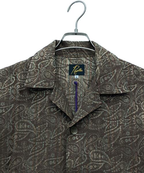 Needles（ニードルズ）Needles (ニードルズ) Cabana Shirt Paisley ブラウン サイズ:Lの古着・服飾アイテム