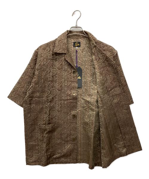 Needles（ニードルズ）Needles (ニードルズ) Cabana Shirt Paisley ブラウン サイズ:Lの古着・服飾アイテム