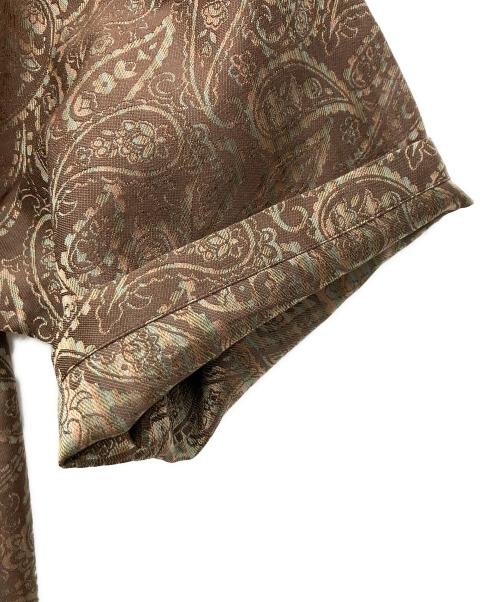 Needles（ニードルズ）Needles (ニードルズ) Cabana Shirt Paisley ブラウン サイズ:Lの古着・服飾アイテム