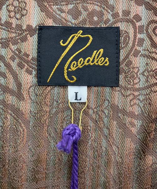 Needles（ニードルズ）Needles (ニードルズ) Cabana Shirt Paisley ブラウン サイズ:Lの古着・服飾アイテム
