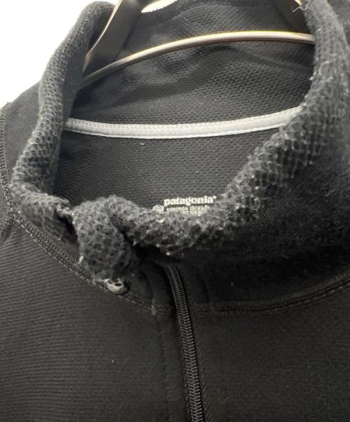 Patagonia（パタゴニア）Patagonia (パタゴニア) ハーフジップ長袖カットソー ブラック サイズ:Lの古着・服飾アイテム