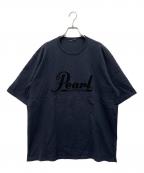 LAD MUSICIAN×Pearlラッドミュージシャン×パール）の古着「半袖Tシャツ」｜ネイビー