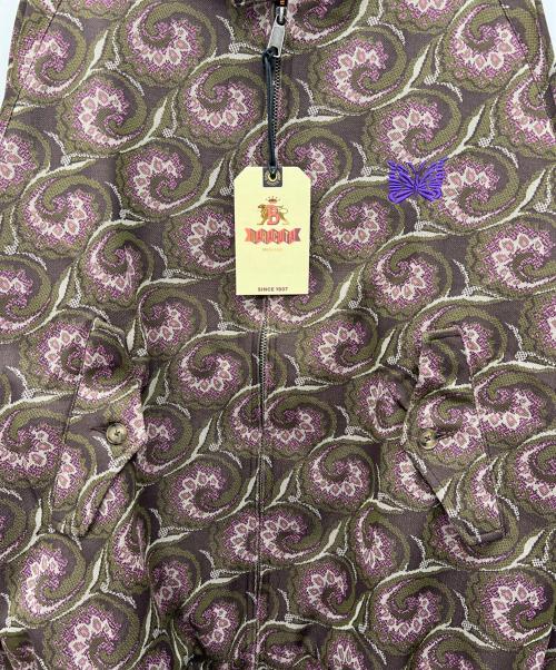 Needles（ニードルズ）Needles (ニードルズ) BARACUTA (バラクータ) ハリントンジャケット ブラウン×パープル サイズ:42の古着・服飾アイテム