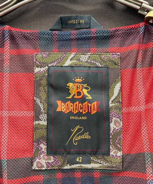 Needles（ニードルズ）Needles (ニードルズ) BARACUTA (バラクータ) ハリントンジャケット ブラウン×パープル サイズ:42の古着・服飾アイテム