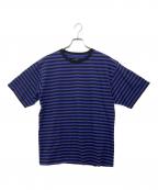 Needlesニードルズ）の古着「Crew Neck Tee」｜パープル×ブラック