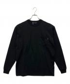 GOD SELECTION XXXゴッド セレクション トリプルエックス）の古着「POCKET LONG SLEEVE T-SHIRT」｜ブラック