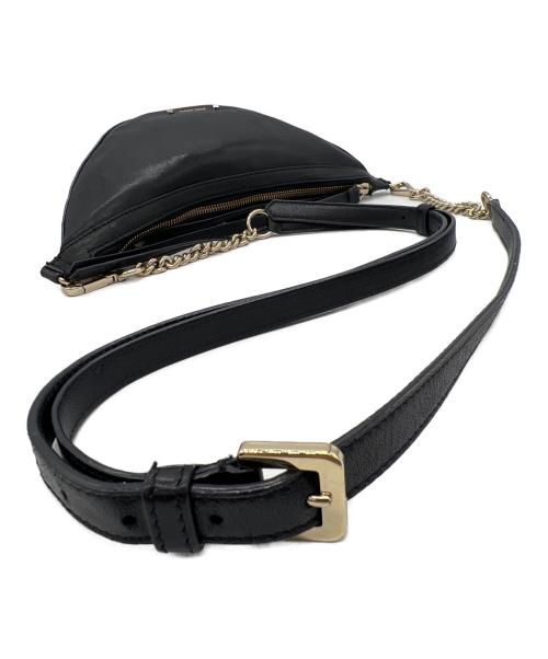 JIMMY CHOO（ジミーチュウ）JIMMY CHOO (ジミーチュウ) スタースタッズショルダーバッグ ブラックの古着・服飾アイテム