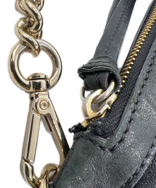 JIMMY CHOO（ジミーチュウ）JIMMY CHOO (ジミーチュウ) スタースタッズショルダーバッグ ブラックの古着・服飾アイテム