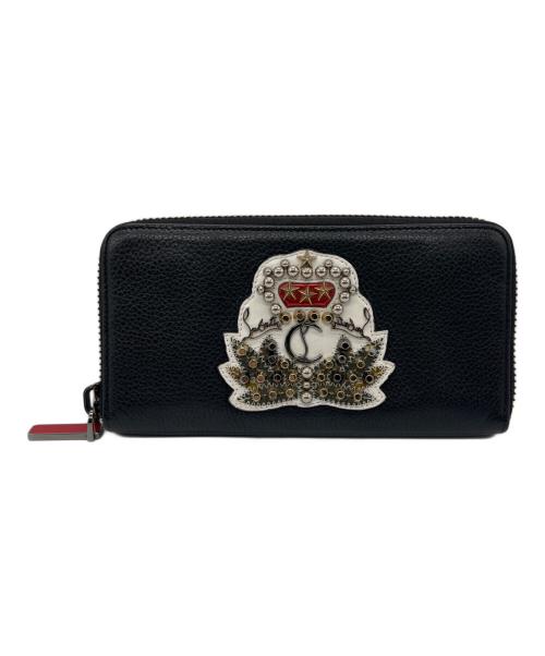 Christian Louboutin（クリスチャン・ルブタン）Christian Louboutin (クリスチャン・ルブタン) 長財布 ブラックの古着・服飾アイテム