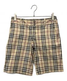 BURBERRY BLUE LABEL（バーバリー ブルー レーベル）の古着「ハーフパンツ」｜ベージュ