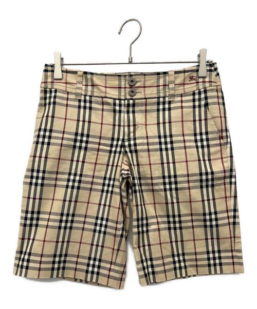 BURBERRY BLUE LABEL（バーバリー ブルー レーベル）BURBERRY BLUE LABEL (バーバリー ブルー レーベル) ハーフパンツ ベージュ サイズ:38の古着・服飾アイテム