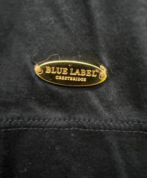 BLUE LABEL CRESTBRIDGE（ブルーレーベルクレストブリッジ）BLUE LABEL CRESTBRIDGE (ブルーレーベルクレストブリッジ) 半袖カットソー ブラック サイズ:36の古着・服飾アイテム