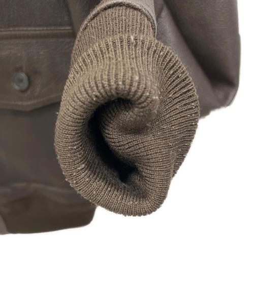 AVIREX（アヴィレックス）AVIREX (アヴィレックス) G-1フライトジャケット ブラウン サイズ:40の古着・服飾アイテム