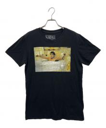 SCARFACE（スカーフェイス）の古着「半袖カットソー」｜ブラック