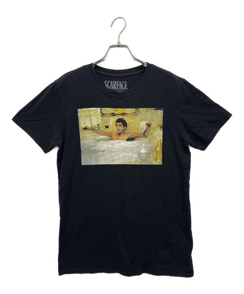SCARFACE（スカーフェイス）SCARFACE (スカーフェイス) 半袖カットソー ブラック サイズ:Mの古着・服飾アイテム
