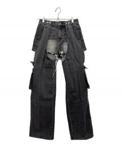 中古・古着通販】EESETT&Co (イーセットアンドコー) リメイクデニム