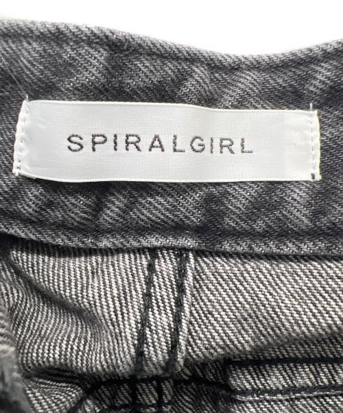 SPIRALGIRL（スパイラルガール）SPIRALGIRL (スパイラルガール) デニムパンツ グレー サイズ:Mの古着・服飾アイテム