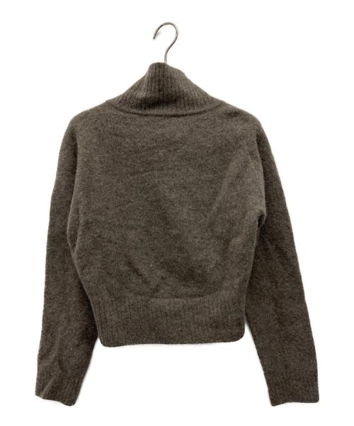 STUDIOUS（ステュディオス）STUDIOUS (ステュディオス) ジップカーディガン グレー サイズ:Freeの古着・服飾アイテム