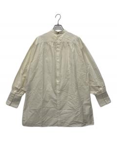 中古・古着通販】YORI (ヨリ) キャンディボタンシャツ グレー サイズ