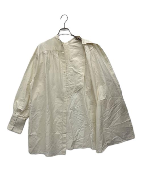 KIARIS VINTAGE（キアリズ ヴィンテージ）KIARIS VINTAGE (キアリズ ヴィンテージ) キルトステッチブラウス アイボリー サイズ:不明の古着・服飾アイテム