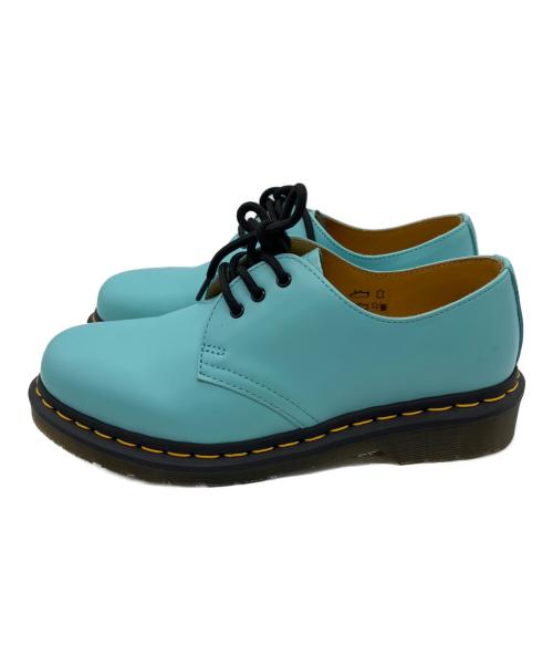 Dr.Martens（ドクターマーチン）Dr.Martens (ドクターマーチン) ３ホールシューズ ターコイズブルー サイズ:24の古着・服飾アイテム