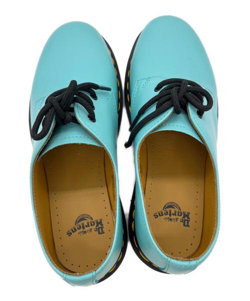 Dr.Martens（ドクターマーチン）Dr.Martens (ドクターマーチン) ３ホールシューズ ターコイズブルー サイズ:24の古着・服飾アイテム