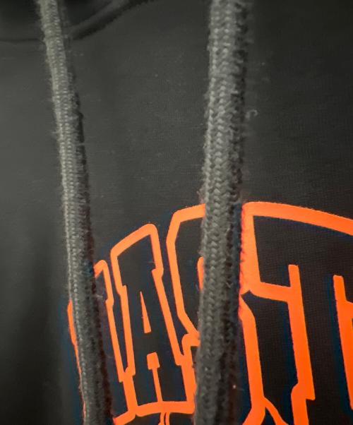 nastydog（ナスティードッグ）nastydog (ナスティードッグ) プルオーバーパーカー ブラック×オレンジ サイズ:XLの古着・服飾アイテム
