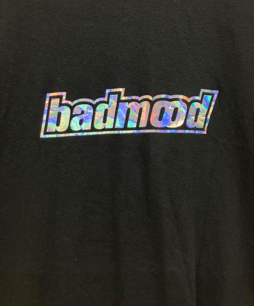 ATMOS（アトモス）ATMOS (アトモス) badmood (バッドムード) BE@RBRICK (ベアブリック) 半袖カットソー ブラック サイズ:Lの古着・服飾アイテム