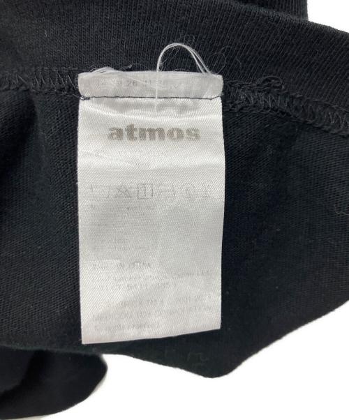 ATMOS（アトモス）ATMOS (アトモス) badmood (バッドムード) BE@RBRICK (ベアブリック) 半袖カットソー ブラック サイズ:Lの古着・服飾アイテム