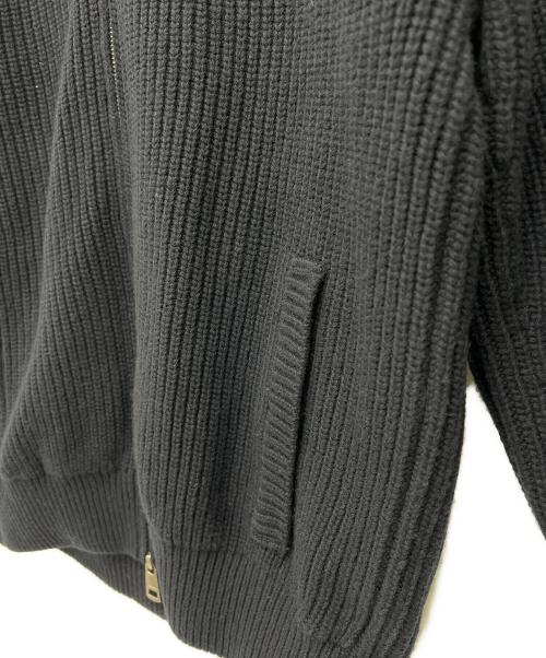 LACOSTE（ラコステ）LACOSTE (ラコステ) ローゲージハイネックジップセーター ネイビー サイズ:Mの古着・服飾アイテム