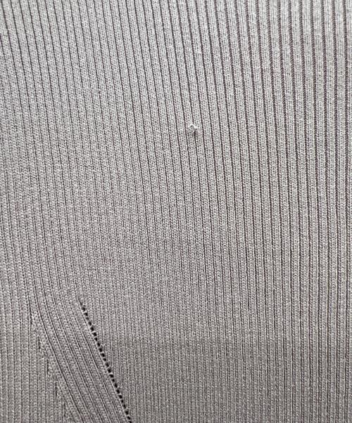 MERCURY DUO（マーキュリーデュオ）MERCURY DUO (マーキュリーデュオ) フラワーニットドッキングワンピース ベージュ サイズ:Sの古着・服飾アイテム